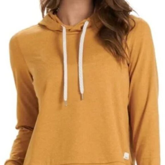 Vuori Halo Essential Dreamknit Hoodie - Flax Heather - Large - Like New - Picture 1 of 3